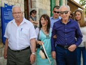 ביקור נשיא המדינה לשעבר שמעון פרס במרכז לימודי א