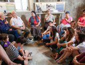 ביקור נשיא המדינה לשעבר שמעון פרס במרכז לימודי א