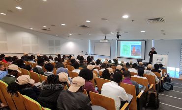 Lecture on our MA program to the International Agriculture Training program at Kinneret